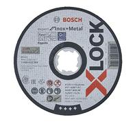 Bosch Professional 1x Straight Cutting Disc Expert for Inox and Metal (X-LOCK, Ø 125 mm, Bore Ø 22.23 mm, Thickness 1 mm, Accessories Angle Grinders)