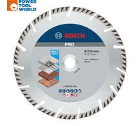 Bosch 1x PRO MultiMat Diamond Disc f. Large Grinders 22.23mm