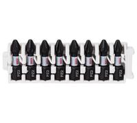 Bosch Professional 25mm Impact Screwdriver Bit Insert Pack - 8Xpz2 Pick & Clic