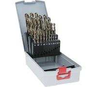 Bosch 25 piece Metal Twist Drill Bit Set, 1mm to 13mm