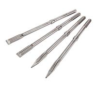 Bosch Professional 2607017368 SDS-Max Chisel Set, Silver, Set of 4 Pieces
