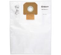 Bosch Professional 2607432037 Fleece Dust Extractor Bags (5 Bags, for GAS 35, in Plastic Pouch), White