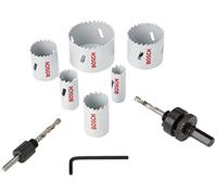 Bosch 2608580804 Hss Electricians Holesaw Set 9 Piece