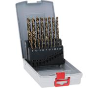 Bosch Professional 2608587014 19-Piece HSS-Cobalt ProBox Metal Drill Bit Set (f
