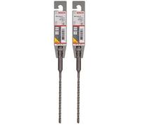 Bosch Professional 2608596146 SDS-Plus-5 Masonry Drill Bit, 5.5mm x 100mm x 165mm, Grey (Pack of 2)