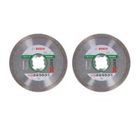 Bosch Professional 2608615137 Diamond Cutting Disc Standard (for Ceramic, X-LOCK, Diameter 115 mm, Bore Diameter: 22.23 mm) (Pack of 2)
