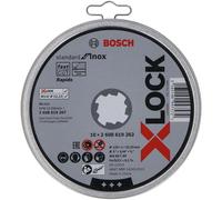 Bosch X-LOCK Trennscheibe Dose 125mmStandard for Inox VPE 10STK Cutting disc