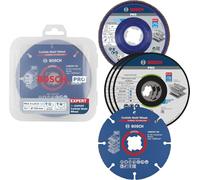 Bosch Professional 2608619374 5-Piece X-LOCK Cutting Discs Set (Stainless Steel, Metal, Ø 125 mm, Accessories for Angle Grinders)