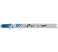 Bosch T118 B Metal Cutting Jigsaw Blades Pack of 5