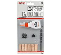 Bosch Professional 32-Piece Wooden Dowel Set (Diameter 6 mm)