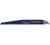 Bosch Professional 3x Expert ‘Tough Wood’ S 1142 KHM Reciprocating Saw Blade (for Pressure treated lumber, Construction wood, Length 225 mm, Accessories Reciprocating Saw)