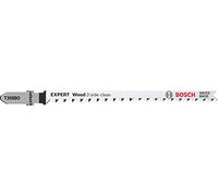 Bosch Professional 3x Expert ‘Wood 2-Side Clean' T 308 BO Jigsaw Blade (for Plywood, Solid wood furniture board, Length 117 mm, Accessories Jigsaw
