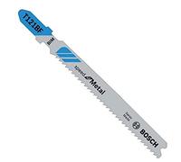 Bosch Professional 3x Jigsaw Blade T 121 BF Speed for Metal (for Steel sheets, Accessories Jigsaw)