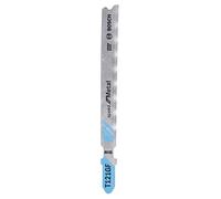 Bosch Professional 3x Jigsaw Blade T 121 GF Speed for Metal (for Steel sheets, Accessories Jigsaw)