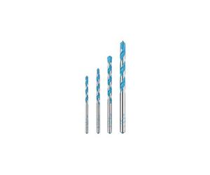 Bosch Professional 4-Piece Multi-Purpose Drill Bit Set (Impact Drill Accessories)