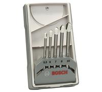 Bosch 2608587170 CYL-9 Tile Drill Set 5.5mm/6mm/7mm/8mm/10mm Silver 5 Pcs