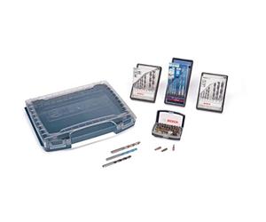 Bosch Professional 5-Piece RobustLine Drill Bit Set with L-Boxx (for Multimaterial, Wood, Metal, Accessories Drill)