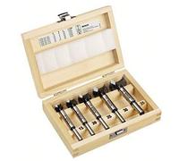Bosch Professional 5-piece tungsten carbide hinge cutting bit set (Ø 15/20/25/30/35 mm, Accessory rotary drill)