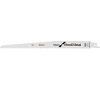 Bosch Professional 5 pieces Sabre Saw Blade S 1111 DF Heavy for Wood and Metal (Length 225 mm, sabre saw accessories)