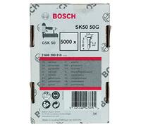 Bosch Professional 5000x Finish Nails SK50 16G (1.2/18 g, 2.0x1.00x50 mm, Galvanised, Accessories for Nail Guns, Pneumatic Nailers)
