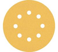Bosch Professional 50x Expert C470 Sandpaper (for Hardwood, Paint on wood, Ø 125 mm, Grit 120, Accessories Random Orbital Sander)