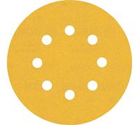 Bosch Professional 50x Expert C470 Sandpaper (for Hardwood, Paint on wood, Ø 125 mm, Grit 240, Accessories Random Orbital Sander)