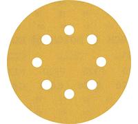 Bosch Professional 50x Expert C470 Sandpaper (for Hardwood, Paint on wood, Ø 125 mm, Grit 320, Accessories Random Orbital Sander)