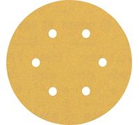 Bosch Professional 50x Expert C470 Sandpaper (for Hardwood, Paint on wood, Ø 150 mm, Grit 180, Accessories Random Orbital Sander)