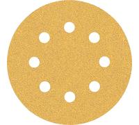 Bosch Professional 5x Expert C470 Sandpaper (for Hardwood, Paint on wood, Ø 115 mm, Grit 60, Accessories Random Orbital Sander)