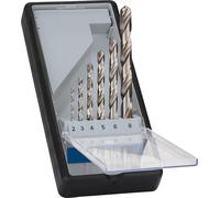 Bosch Professional 6 pcs. HSS-G Metal Drill Bit Set (for metal, Ø 2-8 mm, Robust Line, Accessory Drill Driver)