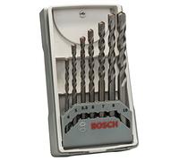 Bosch Professional 7-Piece CYL-3 Drill Bit Set (for Concrete, Ø 4/5/5.5/7/8/10 mm, Accessories Rotary Impact Drills)