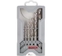Bosch Professional 7-Piece Mini X-Line Metal Drill Bit Set (Metal, HSS-G, Cut,