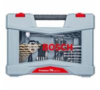 Bosch Professional 76 Pieces Premium X-Line Drill Bit and Screwdriver Bit Set (for wood, metal and stone, Accessories drill)
