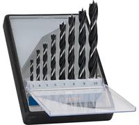 Bosch Professional 8 pcs. Brad Point Drill Bit Set (for wood, Ø 3 - 10 mm, accessories rotary drills)
