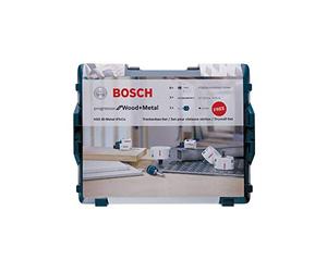 Bosch Professional 8 pcs. Hole Saw Progressor for Wood & Metal Set (L-Boxx, Ø 20-114 mm, Accessory Drill)