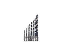 Bosch 8X PRO Metal HSS-G Impact Twist Drill Bit Set | for Non-ferrous metals, Steel, Ø 2-10,00 mm, Professional Accessory Impact Drill/Driver, Drill Drivers
