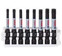 Bosch Professional 8-piece Impact Control Screwdriver Bit Set (Pick and Click, impact driver accessories)
