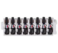 Bosch Professional 8pcs. Screwdriver Bit Set Torx (Impact Control, T20 Bits, Length 25mm, Pick and Click, Accessory Impact Drill)