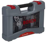 Bosch Professional 91 Pieces Premium X-Line Drill Bit and Screwdriver Bit Set (for wood, metal and stone, Accessories drill)