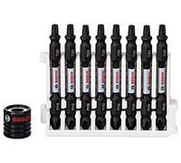 Bosch Screwdriver Bit Set 9-Piece Impact Double-Ended PH2/T20 - Magnetic Sleeve