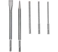 Bosch Professional Accessories SDS-Plus 5-Piece Bit and Scissors Set