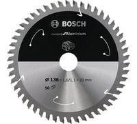 Bosch Professional Aluminium Circular Saw Blade For Cordless Saws - 136X1.6/1.1X20 T50 - Standard