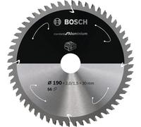 Bosch Professional Aluminium Circular Saw Blade For Cordless Saws - 190X2/1.5X30 T56 - Standard