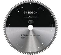 Bosch 1x PRO Aluminium Circular Saw Blade for Cordless Mitre Saws (for Aluminium, Non-ferrous metals, Ø mm, Professional Accessory Mitre Circular Saw)