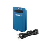 Bosch Professional BA 3.7V 3.0Ah XL Li-Ion Battery (Secure Locking Mechanism, USB-C Charging Port, Dual Power Source)