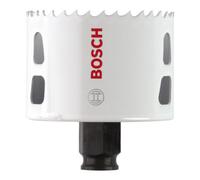 BOSCH Bi-Metal Hole Saw (for Wood and Metals, 8% Cobalt Alloy, Progressive Tooth Design, Ø 70 mm, Accessory Drills)