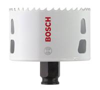 BOSCH Bi-Metal Hole Saw (for Wood and Metals, 8% Cobalt Alloy, Progressive Tooth Design, Ø 76 mm, Accessory Drills)