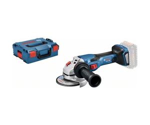 Bosch Professional BITURBO Cordless Angle Grinder GWS 18V-15 C (Disc Diameter 125 mm, without Batteries and Charger, in L-Boxx 136)
