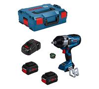 Bosch Professional BITURBO GDS 18V-1000 C cordless impact driver (1000 Nm tightening torque, 1600 Nm breakaway torque, 2 x ProCORE18V 8.0Ah rech. batteries, GAL 1880 CV quick charger, in L-BOXX 136)