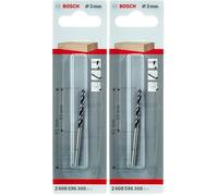 Bosch Professional Brad Point Drill Bit (for wood, Ø 3 mm, accessories rotary drills) (Pack of 2)